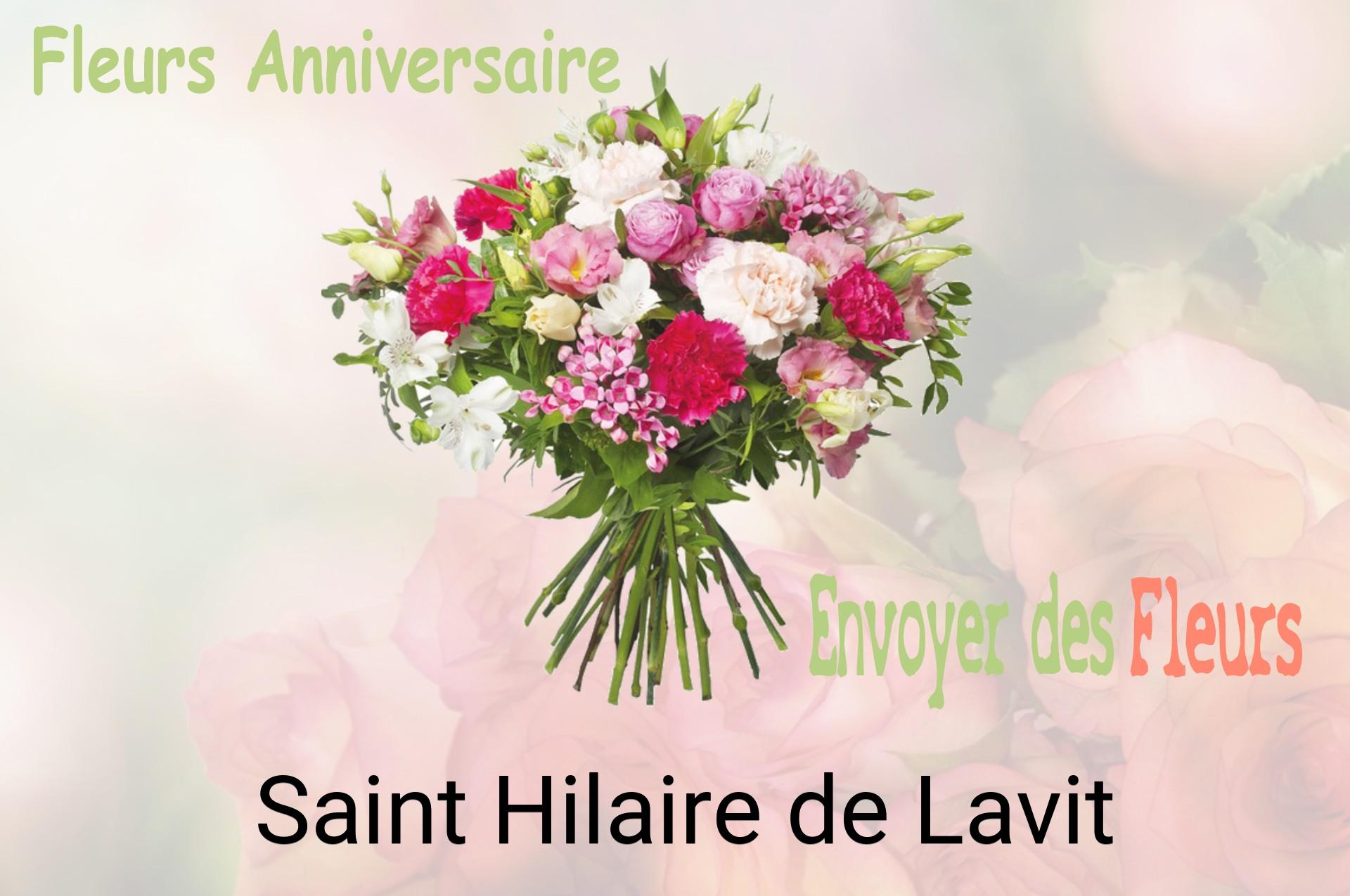 Bouquet de fleurs d’anniversaire livré à Saint-Hilaire-de-Lavit