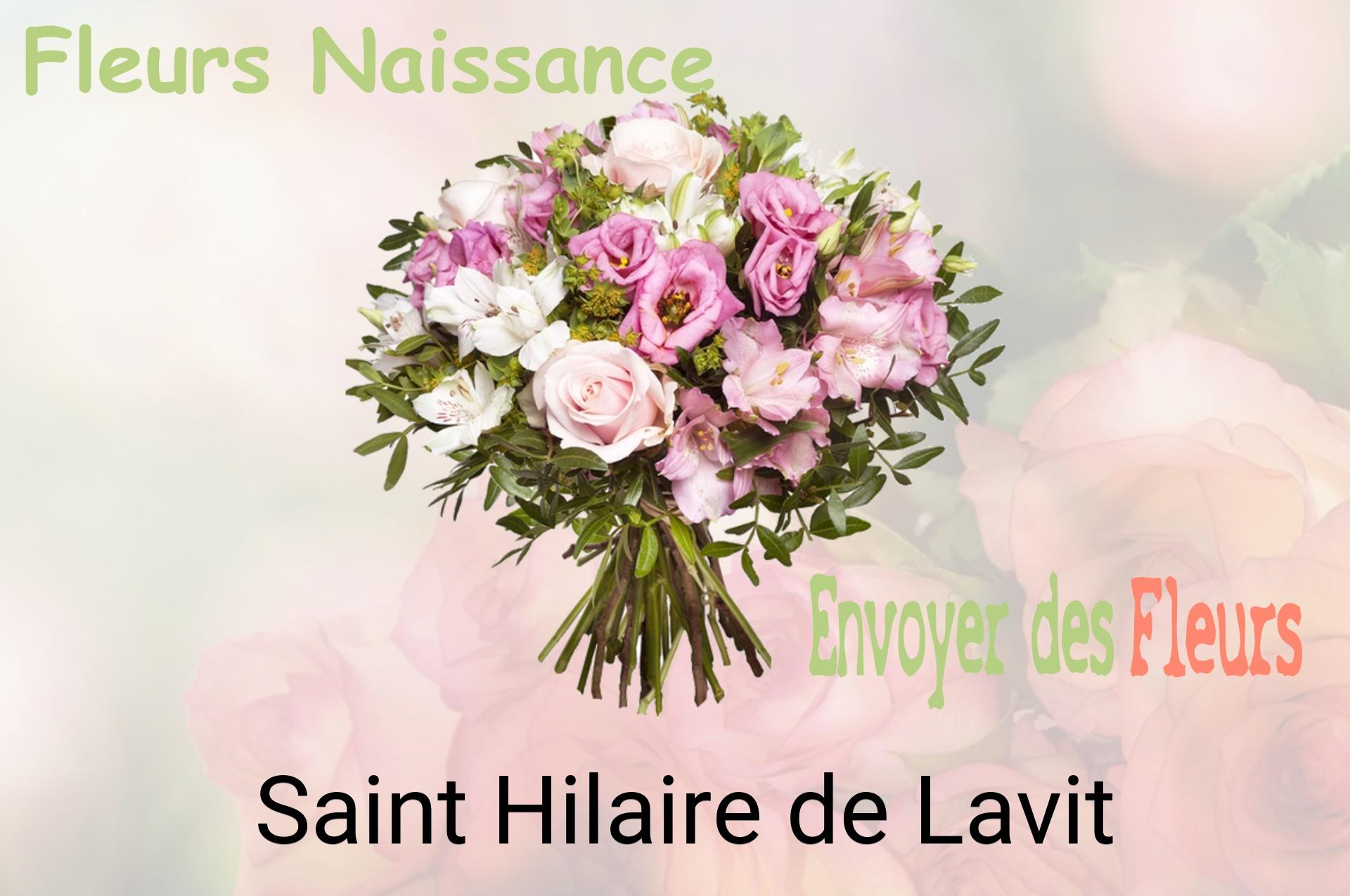 Bouquet de fleurs de naissance livré à Saint-Hilaire-de-Lavit