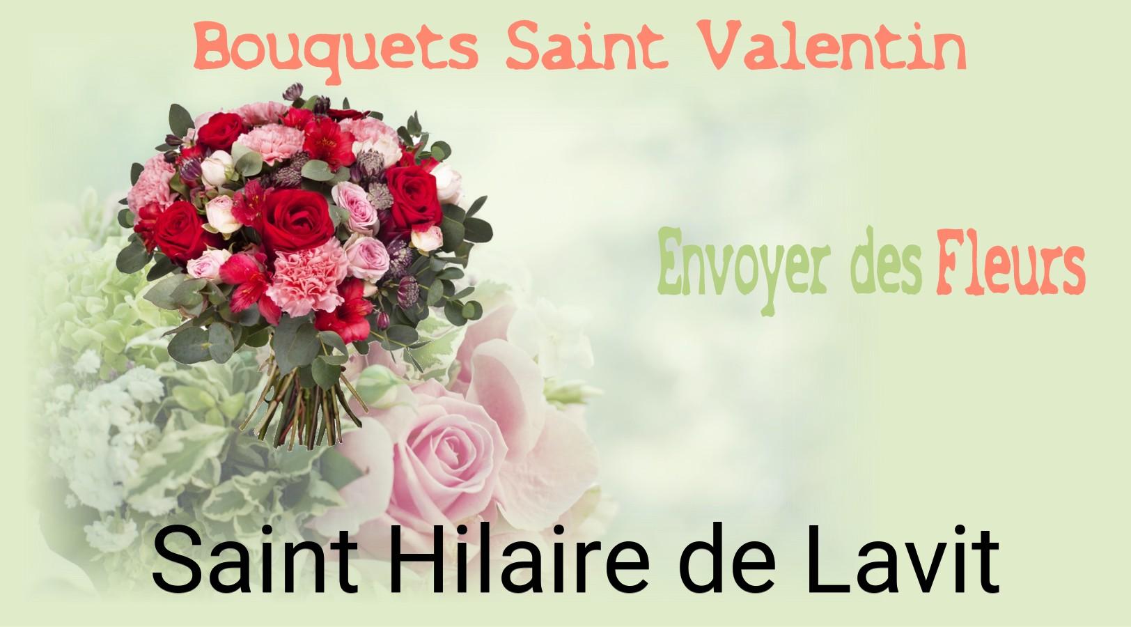 Roses de Saint-Valentin livrées à Saint-Hilaire-de-Lavit